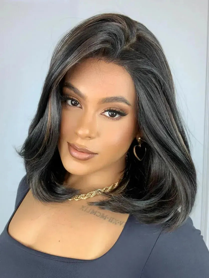 Lace Front Deborah Preta com Luzes 1B30 - Repartição Livre 4x4