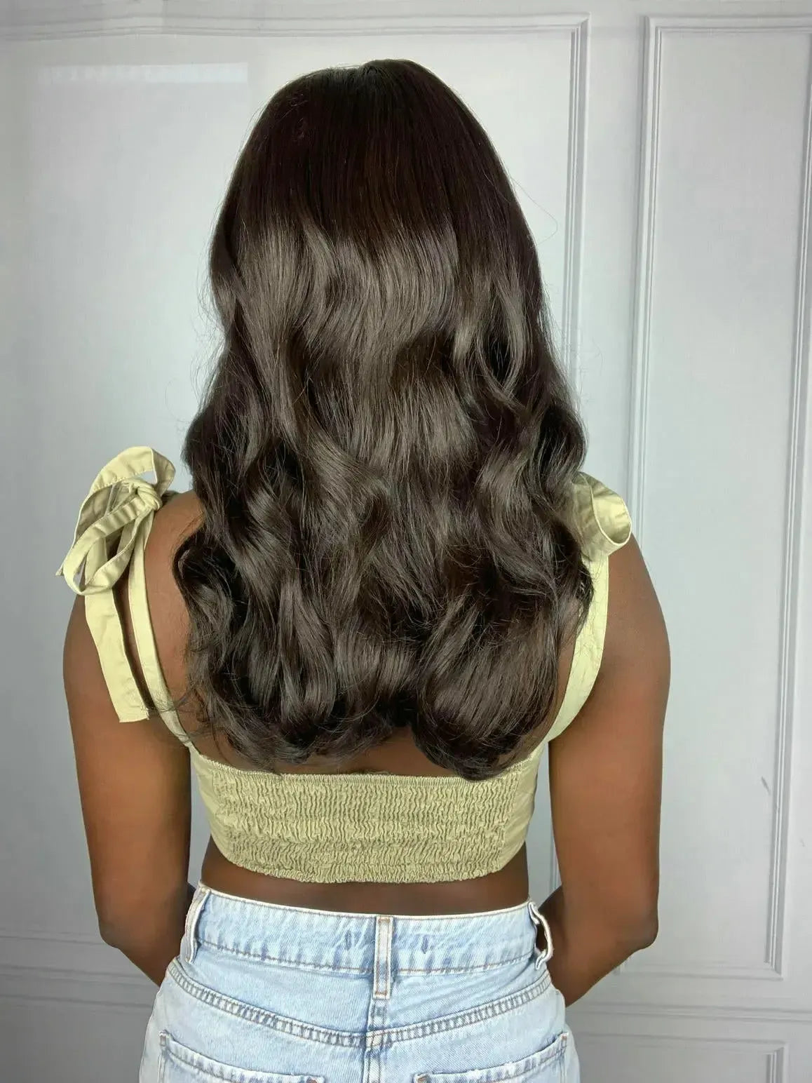 Lace Front HD Priscila Castanho Ondulada