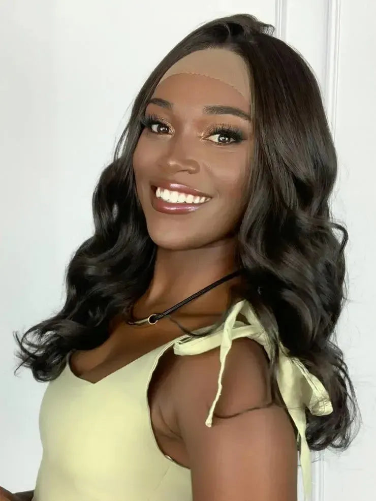 Lace Front HD Priscila Castanho Ondulada