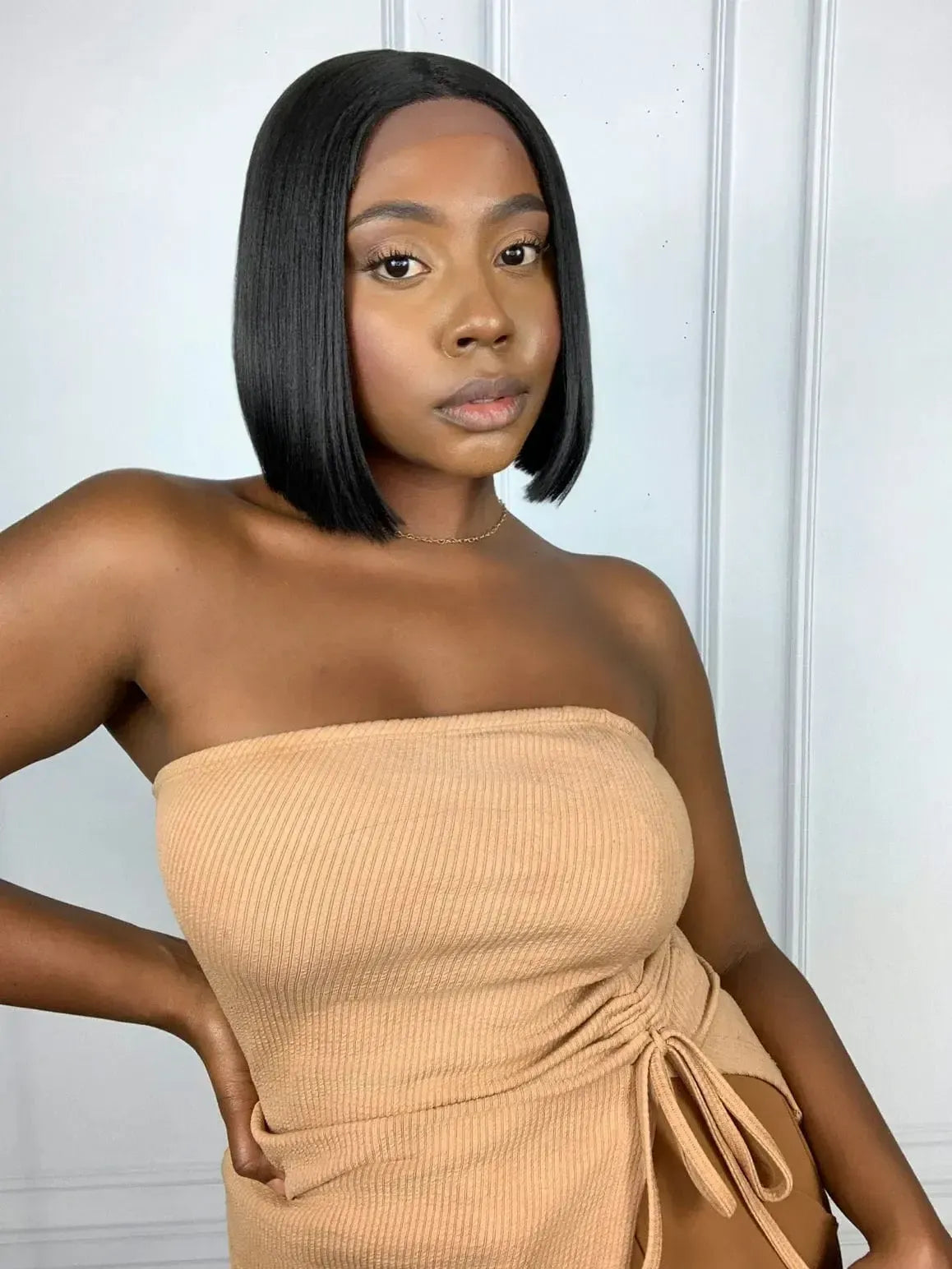 Lace Front Mary Preta Lisa Longbob 40 cm