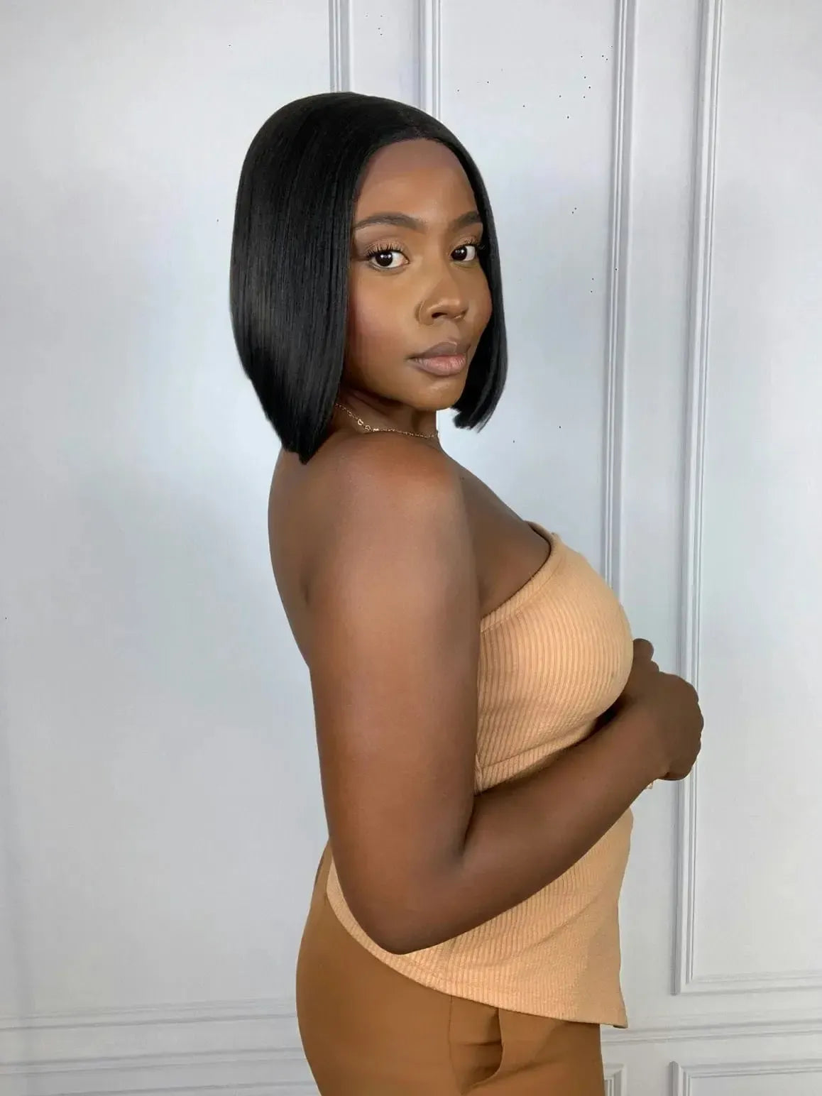 Lace Front Mary Preta Lisa Longbob 40 cm