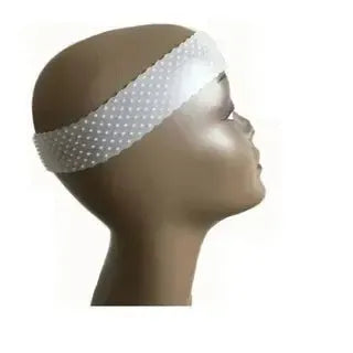 Faixa Hair Grip De Silicone Para Fixar Lace Front - Branco