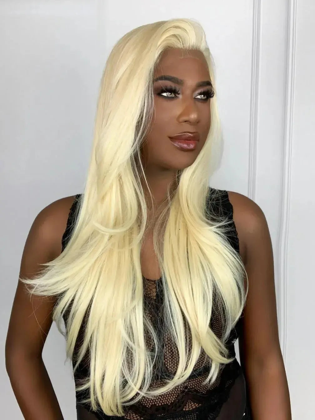 Lace Front Andressa Loira 613 - Repartição Livre 13x4