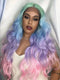 Lace Front Arcoiris Cores Ondulada