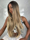 Lace Front Beyonce Ombre Loira 613 - Repartição Livre 13x4