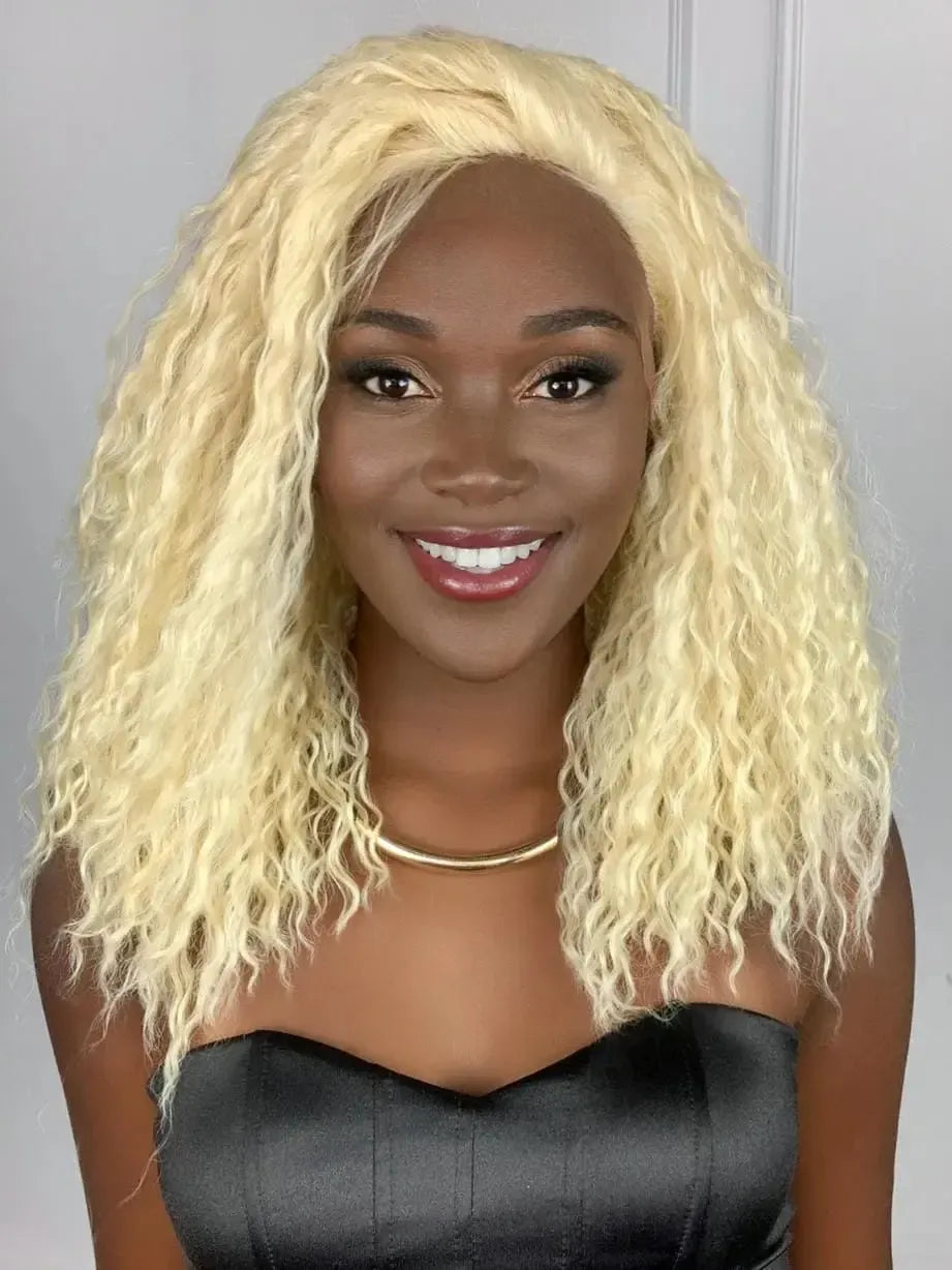 Lace Front Cacheada Loira Missouri - It's a Wig (Gringa)