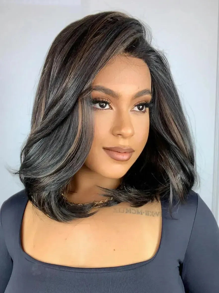 Lace Front Deborah Preta com Luzes 1B30 - Repartição Livre 4x4