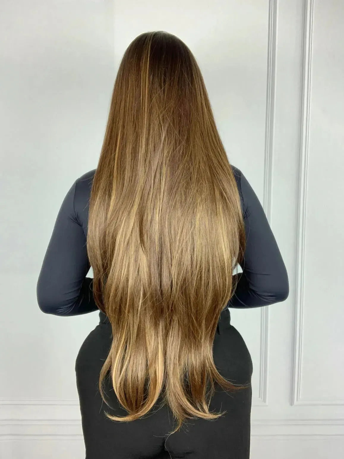 Lace Front HD Beyonce Castanho Luzes - Repartição Livre 13x4