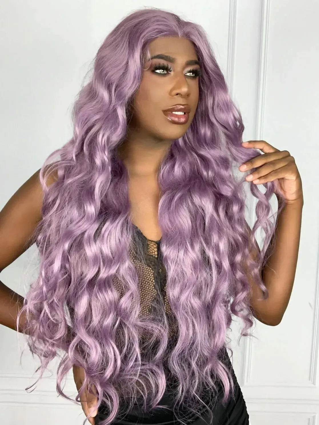Lace Front HD Boni Roxa Ondulada - Repartição Livre 13x6