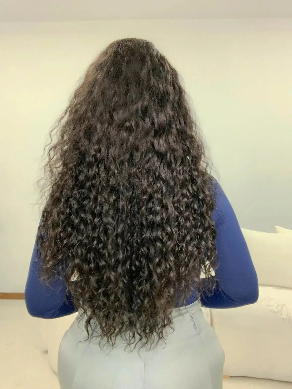 Lace Front Humana Cacheada Repartição Livre 13x4 Cristina