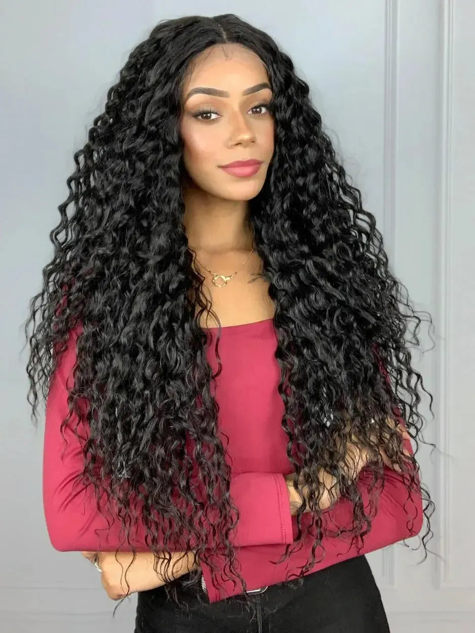 Lace Front Mariana Cacheada Castanho Escuro
