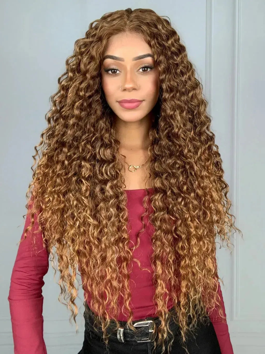 Lace Front Mariana Cacheada Luzes